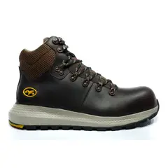 HERREROS - Bota Hombre Seguridad -Herreros- Steel Pro Cafe