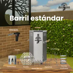 GENERICO - BARRIL AHUMADOR ASADOR ESTANDAR
