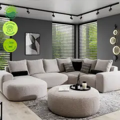 GENERICO - Sofa esquinero civil en u