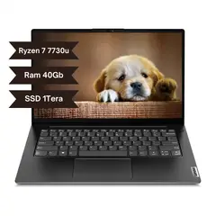 LENOVO - RYZEN 7 7730U - Ram 40GB DDR4 - 1Tera SSD - WIN 11 Home 14" - RJ45