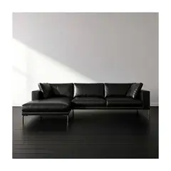 22 GRADOS DECORACION - Sofá Blackend gran formato en Cuero 300x180cm