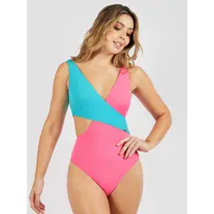 HABY - Vestido de Baño Entero para Mujer Rosa