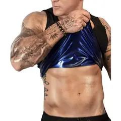 GENERICO - Faja Termica Reductora Osmotex Hombre Chaleco Body Shaper