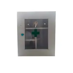 NACIONAL - CAJA BOTIQUIN METALICO MEDIANO 32X27X11