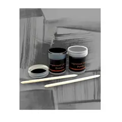 NORMA - Polvo De Carboncillo Para Dibujo X80 Ml + Difuminos De 5 Mm