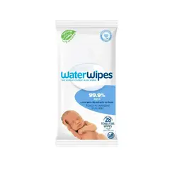 WATER WIPES - TOALLAS HÚMEDAS WATERWIPES X 28 UND BIODEGRADABLES