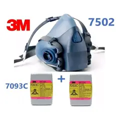 3M - MASCARA MEDIA CARA REF 7502 + FILTRO 7093C