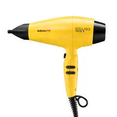 BABYLISS - Secador Stellato Amarillo 2400W Iónico 12 Velocidades
