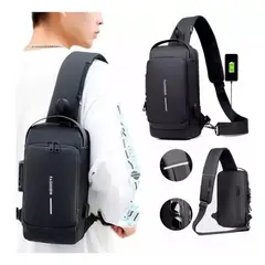 GENERICO - Bolso Pechero Antirrobo Comodo Y Resistente_.
