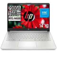 HP - PORTATIL INTEL N4500 SSD 2TB RAM 16GB LED 14 HD