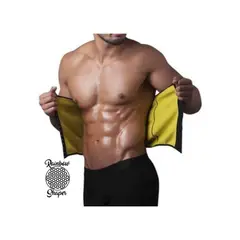 RAINBOW SHAPER - Faja Reductora Cinturilla 4 Broches Hombre Gimnasio adelgaza Sauna