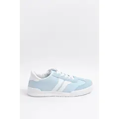 KOAJ - Tenis estilo urbano, en color azul claro con suela plana MUJER