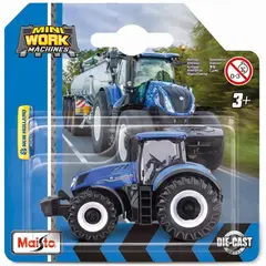 MAISTO - Tractor Coleccionable A Escala Massey Ferguson Tractor azul