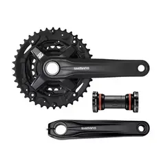 SHIMANO - Tripe Plato Biela ALTUS FC-MT210-3 40-30-22T 9 Vel