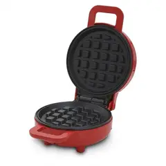 HOME ELEMENTS - Mini Waflera Roja de 12 cm