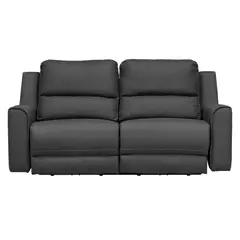 ELITE LIVING - SOFA RECLINABLE DUKE 3 PUESTOS GRIS PLOMO MANUAL