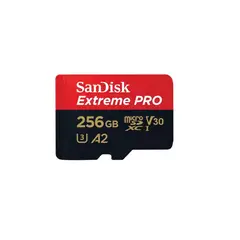 SANDISK - Memoria 256GB MicroSD Extreme PRO Class 10