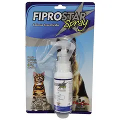BOEHRINGER INGELHEIM - Fiprostar Spray Insecticida Pulgas Garrapatas Perros Gatos 60Ml