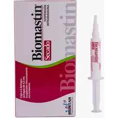 BOEHRINGER INGELHEIM - Biomastin Secado Solucion Intramamaria Bovinos Caja X4 Jeringas 45Ml