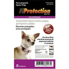 BOEHRINGER INGELHEIM - Fiprotection Control Pulgas Garrapatas Perros Hasta 10Kg 067Ml