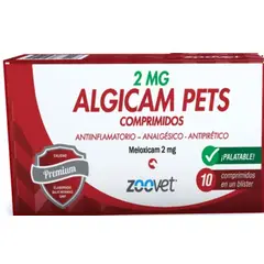 BOEHRINGER INGELHEIM - Algicam Pets Antiinflamatorio Analgesico x 2mg Blister x 10Tab