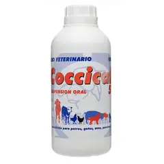 BOEHRINGER INGELHEIM - Coccicalf 5 Antiparasitario Interno Perros Gatos 500Ml