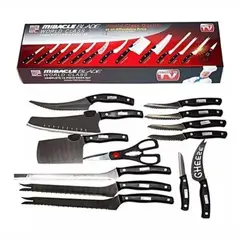 MIRACLE BLADE - Juego De Set Cuchillos Profesionales Chef 13