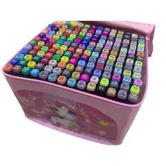 PUNTO CERO - Marcadores X 168 Colores Doble Punta Dibujos Base De Alcohol