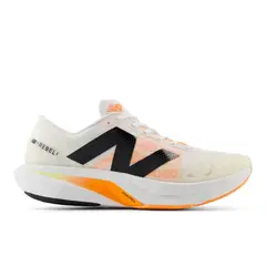 NEW BALANCE - Tenis Rebel Hombre-Blanco/Naranja