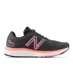 NEW BALANCE - Tenis 680 Mujer-Negro/Rosa