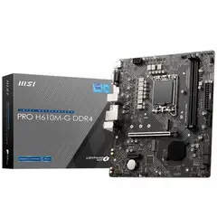 MSI - MOTHERBOARD PRO H610M-S hasta 64GB ram