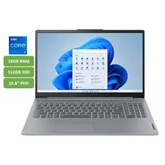 LENOVO - PORTATIL - CORE I7 13620H - 16GB RAM - 512GB SSD - 15,6" - MOD: SLIM 3 15IRH8 - COMPUTADOR