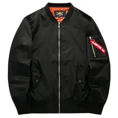 UBMD - Chaqueta Hombre Piloto Militar Aviador Gruesa 8088