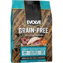 EVOLVE - Dog Grain Free Duck - Pato 11Lbs