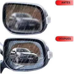 GENERICO - Sticker Antiempañante Para Espejo Retrovisor Carro Moto