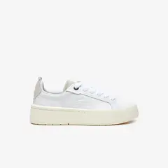 LACOSTE - Tenis Deportivo Marca Carnaby Original Blanco Mujer