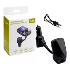 GENERICO - Car Bluetooth Mp3 Multifunción Auxiliar Sd Usb