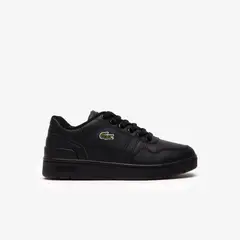 LACOSTE - Tenis Deportivos Original Negro Para Niños