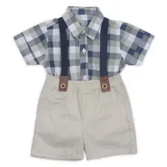 BUBBLE GUMMERS - Conjunto Para Niño Bubblegummers Azul-Verde Jabari