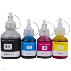 QUALITY - 4 Tintas Premium Genéricas Compatible Impresora BROTHER