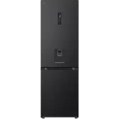 LG - Nevera No Frost Congelador Inferior 343 Litros GB37SPV negro