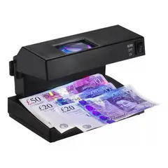 GENERICO - Probador Detector Billetes Falsos Luz Uv Y Lupa Ad-2138
