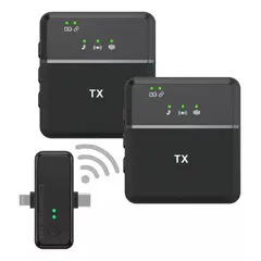 MICRO - Microfono Inalambrico Solapa Receptor Tipo C lightning Sx31