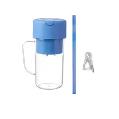 INNOVA - Mini Licuadora Vaso Recargable Con Pitillo Para Batidos.