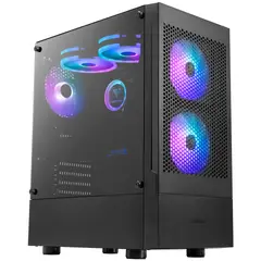 GAMDIAS - Caja ATX Gamer Talos E3 Mesh ARGB