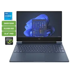 HP - PORTATIL VICTUS - CORE I5 12450H - 24GB RAM - 512GB SSD - 15,6" - RTX 3050 4GB - WIN 11