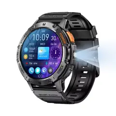 GENERICO - Reloj Inteligente Alta Gama Hombre K65 Smartwatch Linterna