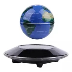 GENERICO - Globo Terráqueo Flotante Con Base Con Luz Led