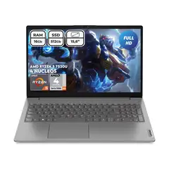 LENOVO - Portátil R5 7520u Ram 16gb Ssd 512gb Fhd Computador Portátil