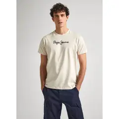 PEPE JEANS - Camiseta Eggo N Para Hombre Color Beige
